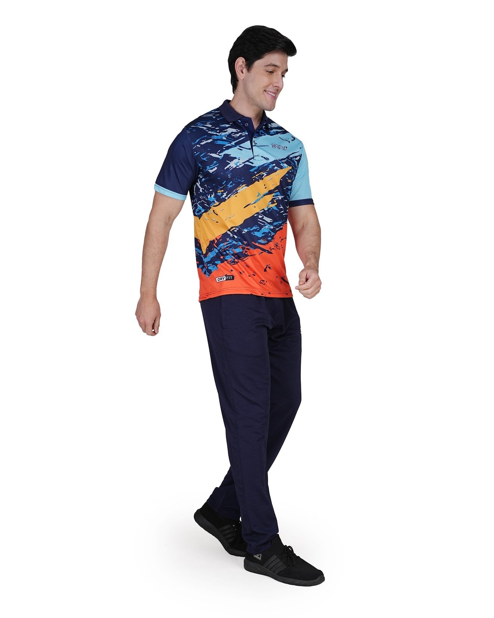 Men's Black Shirt Sportswear