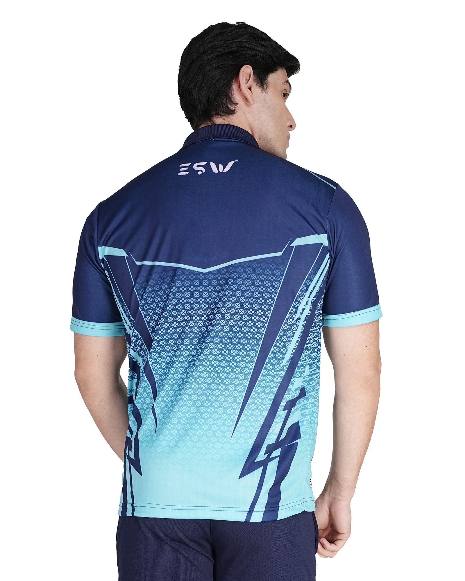 Men's Blue Shirt Sportswear